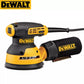 Dewalt DWE6423 Levigatrice orbitale casuale classica da 280 W a velocità variabile da 5 pollici con raccolta polvere per la lavorazione del legno 220 V