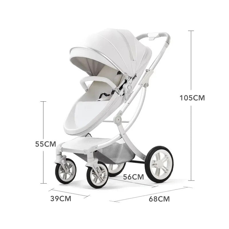 Stroller Can Sit and Lie Down