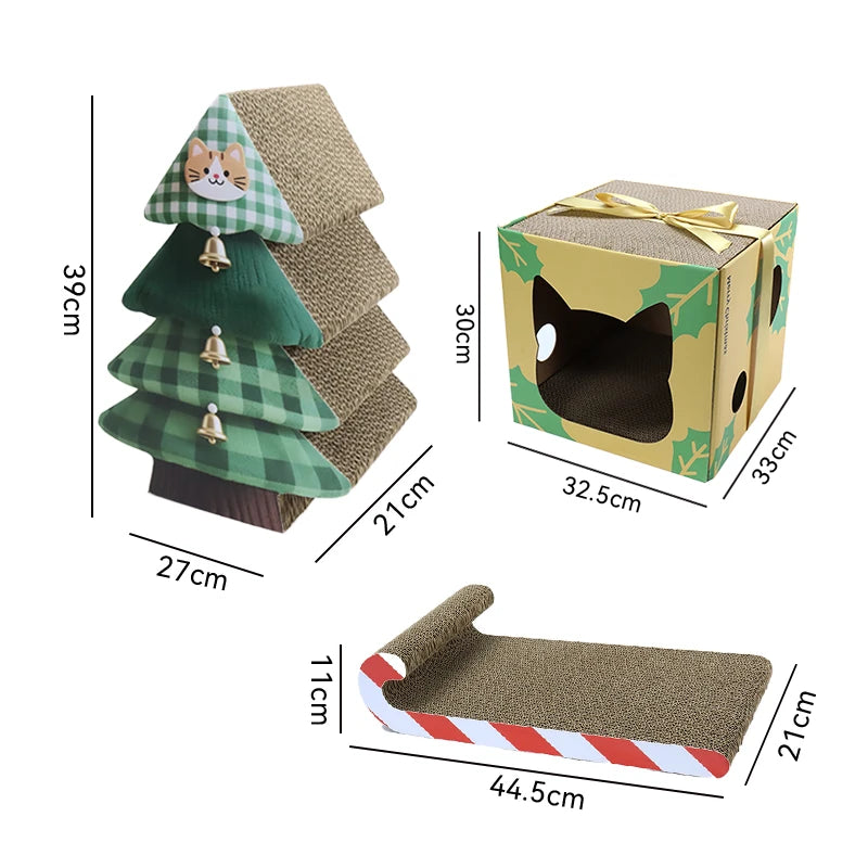 Tiragraffi per gatti, comodo design in cartone, adatto per gatti da interno, cuccia adatta a gatti di grandi dimensioni, protegge il divano