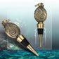 LKKCHER Ocean Animals Seahorse Design Wine Stopper