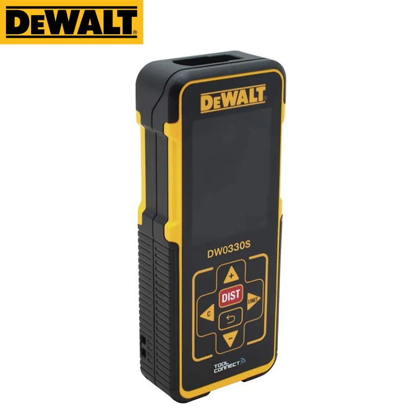 DEWALT DW0330S Telemetro laser Bluetooth IP54 Portata 100M Protezione in gomma Misurazione Strumento nudo