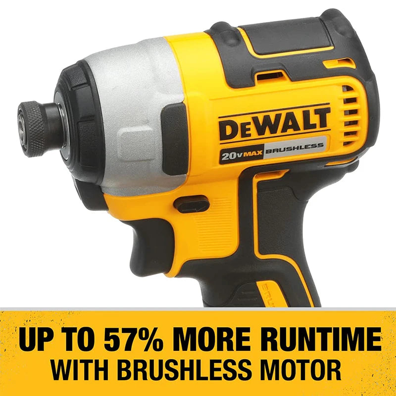 Dewalt DCF787 Avvitatore a percussione a batteria 1/4 pollici 20V Cacciavite elettrico compatto Multifunzione Utensili elettrici originali