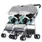 Twin Strollers Fold with One Button