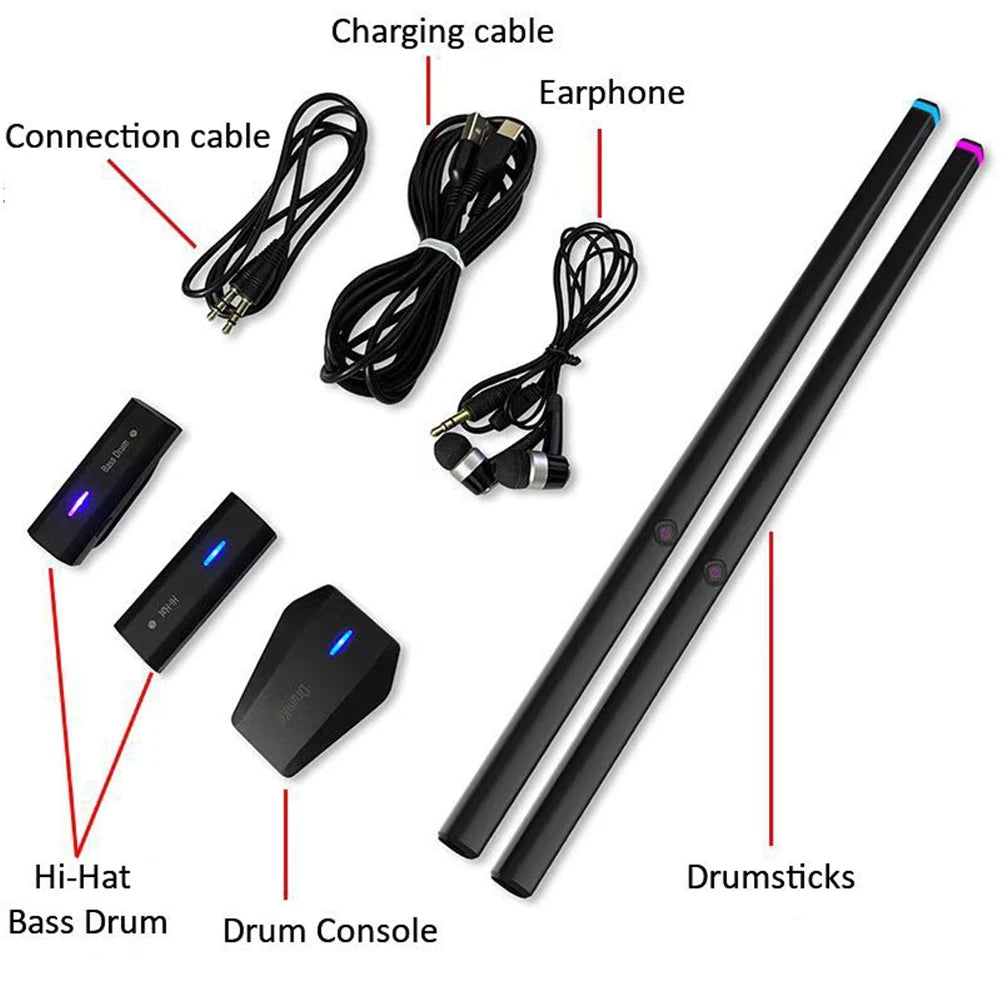 Bacchette elettroniche ad aria