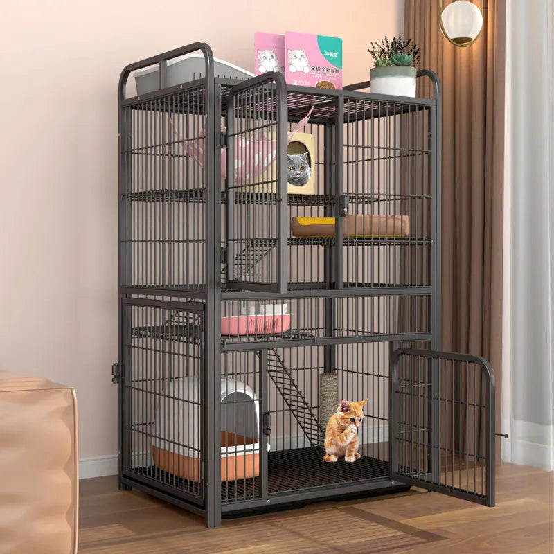 Cat Cage Villa Three Floor Super Free Space