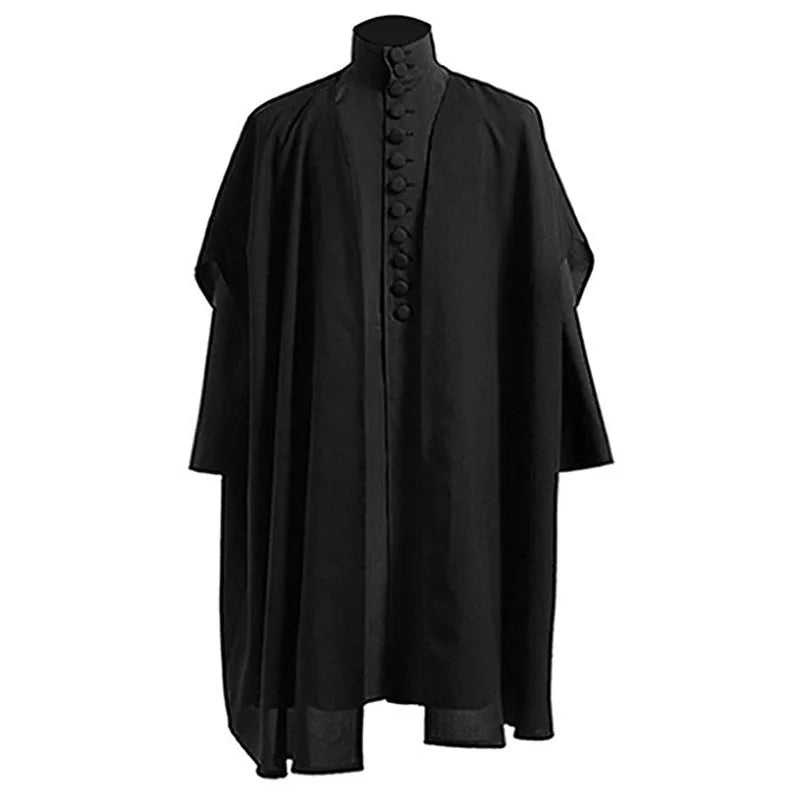 Professor Severus Piton Costume Cosplay Scuola di Hogwartes