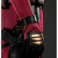 Cosplay maschera Deadpooling 3 con occhiali magnetici Wade Winston Wilson tuta cintura costume cosplay