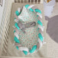 Portable Knot Baby Crib Cushion with Pillow Newborn Sleeping