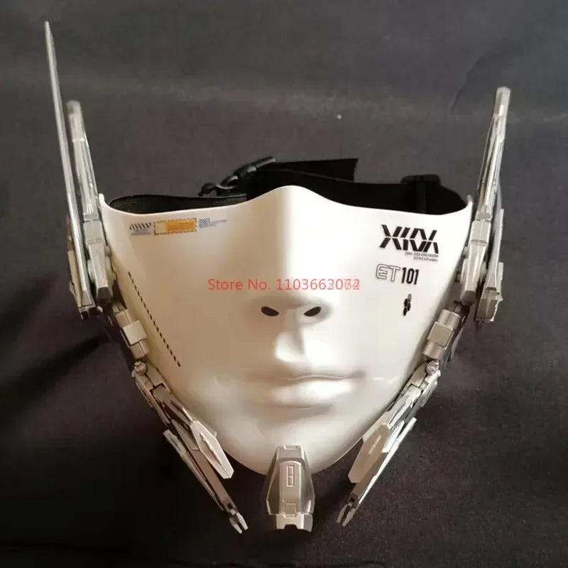 Cosplay Maschera a mezza faccia modificata Ji meccanica Mg Freedom 2.0