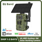 UCON APP EU Caccia Trail Camera 4g 4MP 4W 7800mAh Batteria Pannello solare Attivazione del movimento Trigger Wildlife Cam con visione notturna