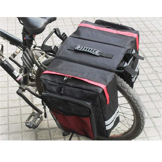 Borsa portabici-Borsa portapacchi-Borsa per bicicletta a doppio lato- Borsa da viaggio durevole