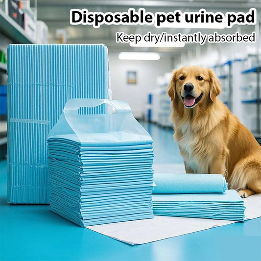 20/40 pezzi di assorbenti monouso per cani, pannolini per l'addestramento degli animali domestici, assorbenti per cuccioli, forniture per animali domestici, cuscini puliti