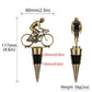 LKKCHER Bicycle Wine Bottle Stopper Vintage Cycling Wine