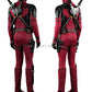 Cosplay maschera Deadpooling 3 con occhiali magnetici Wade Winston Wilson tuta cintura costume cosplay