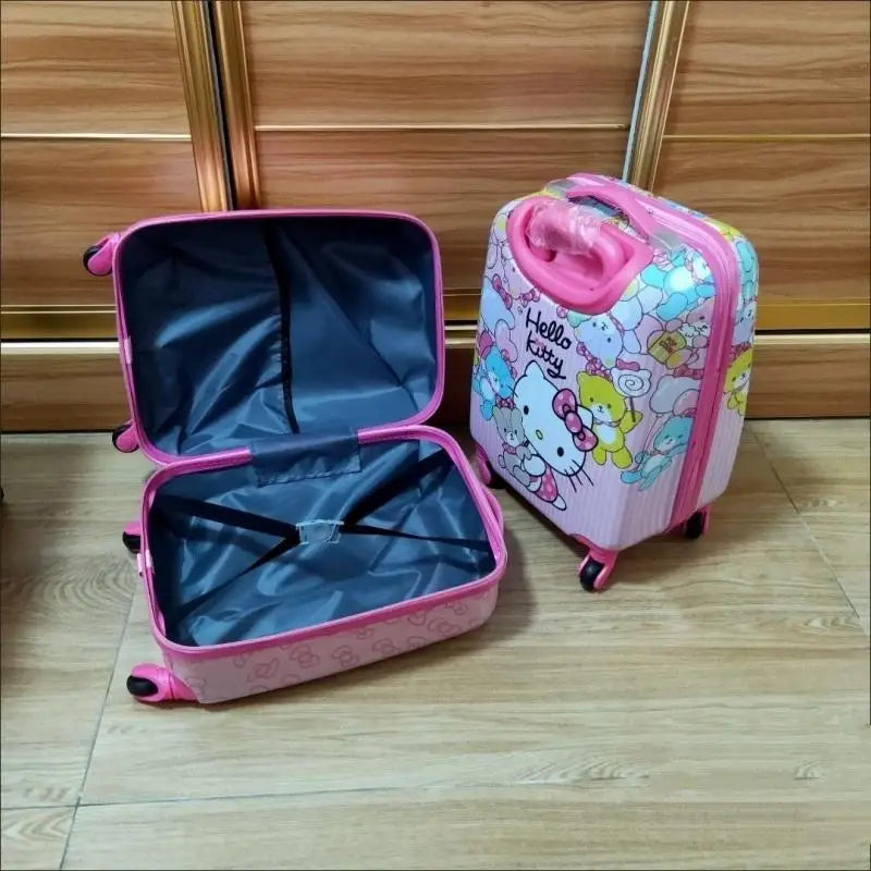 Valigia Hello Kitty  Grande Capacità -Portatile Trolley Case.