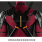 Cosplay maschera Deadpooling 3 con occhiali magnetici Wade Winston Wilson tuta cintura costume cosplay