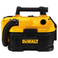 DEWALT DCV580 Aspirapolvere senza fili Wet-Dry 18/20V MAX Rimozione polvere da costruzione Pulizia domestica Aspirapolvere Strumento nudo