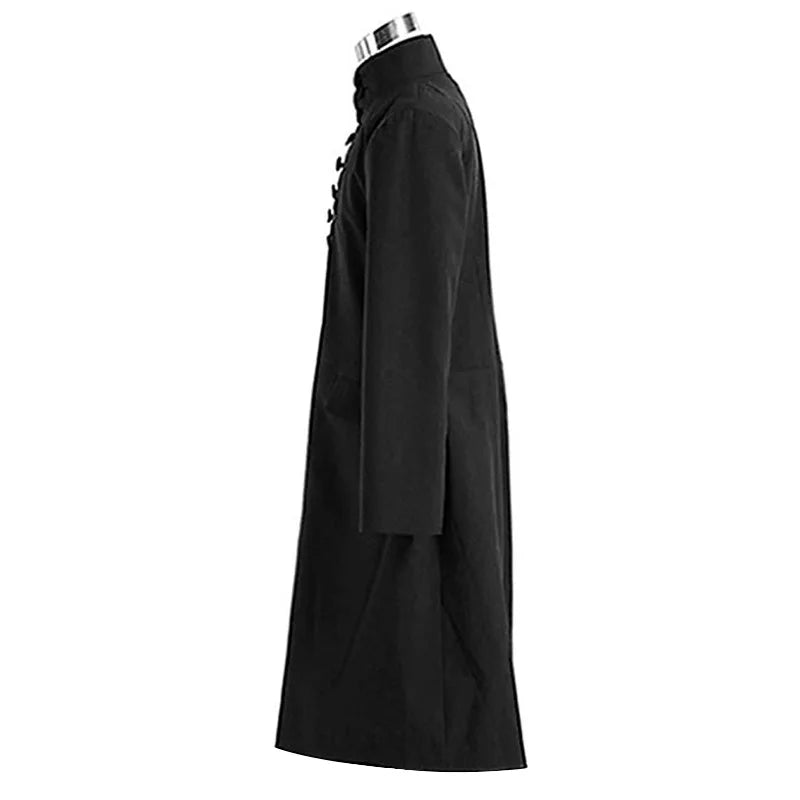 Professor Severus Piton Costume Cosplay Scuola di Hogwartes