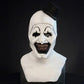 Halloween Horror Spaventoso Clown Maschera cosplay in lattice