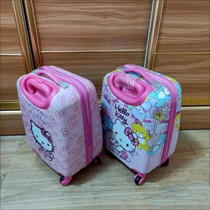 Valigia Hello Kitty  Grande Capacità -Portatile Trolley Case.