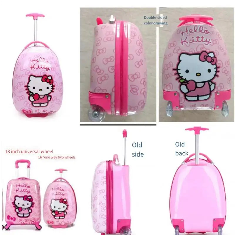 Valigia Hello Kitty  Grande Capacità -Portatile Trolley Case.