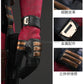 Cosplay maschera Deadpooling 3 con occhiali magnetici Wade Winston Wilson tuta cintura costume cosplay