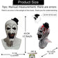 Halloween Horror Spaventoso Clown Maschera cosplay in lattice