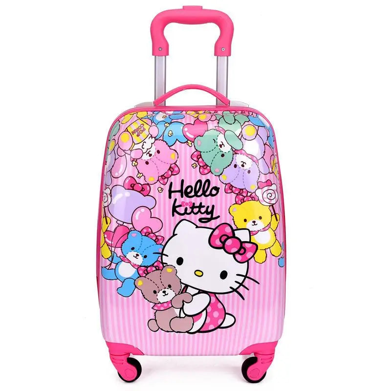 Valigia Hello Kitty  Grande Capacità -Portatile Trolley Case.