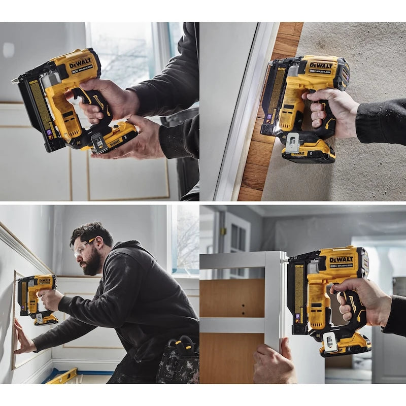 DEWALT DCN623 Pistola sparachiodi ATOMIC COMPACT SERIES™ 20V Max carica al litio senza spazzole, senza fili, calibro 23 Chiodatrice a perno Strumento nudo