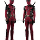 Cosplay maschera Deadpooling 3 con occhiali magnetici Wade Winston Wilson tuta cintura costume cosplay