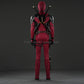 Cosplay maschera Deadpooling 3 con occhiali magnetici Wade Winston Wilson tuta cintura costume cosplay