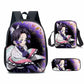 Set di 3 zaini Kamado Nezuko Demon Slayer