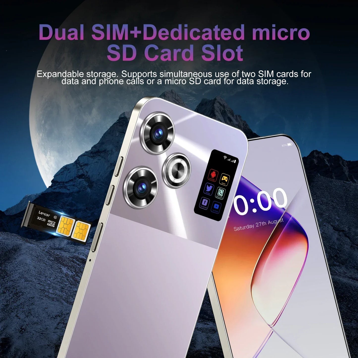 M6 Pro 2024 versione globale 22G+2TB 5G Dual Sim Snapdragon 8 Gen3, Android 14