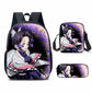 Set di 3 zaini Kamado Nezuko Demon Slayer