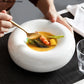 Creative White Ceramic Tableware Salad Dessert