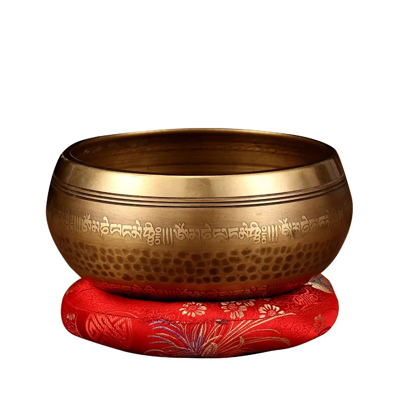 Tibetan Nepal Handmade Singing Bowls set Buddha Mantra