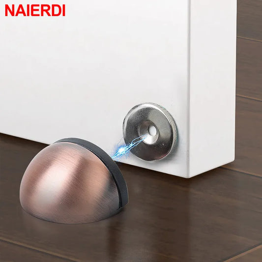 NAIERDI Magnet Door Stops Stainless Steel Door