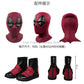 Cosplay maschera Deadpooling 3 con occhiali magnetici Wade Winston Wilson tuta cintura costume cosplay