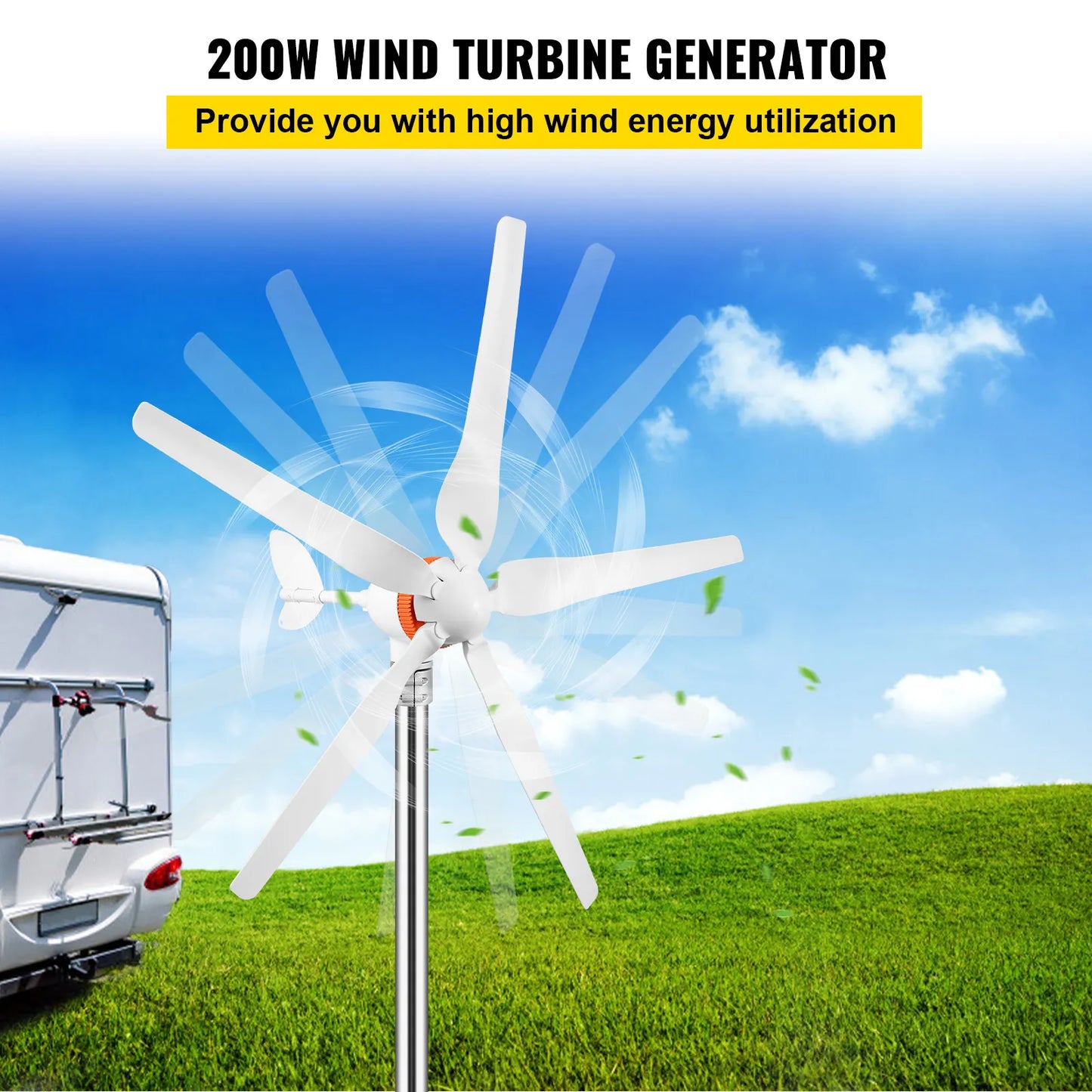 VEVOR Wind Turbine Generator 300W 400W 500W