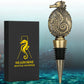 LKKCHER Ocean Animals Seahorse Design Wine Stopper