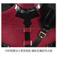 Cosplay maschera Deadpooling 3 con occhiali magnetici Wade Winston Wilson tuta cintura costume cosplay