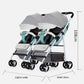 Twin Strollers Fold with One Button