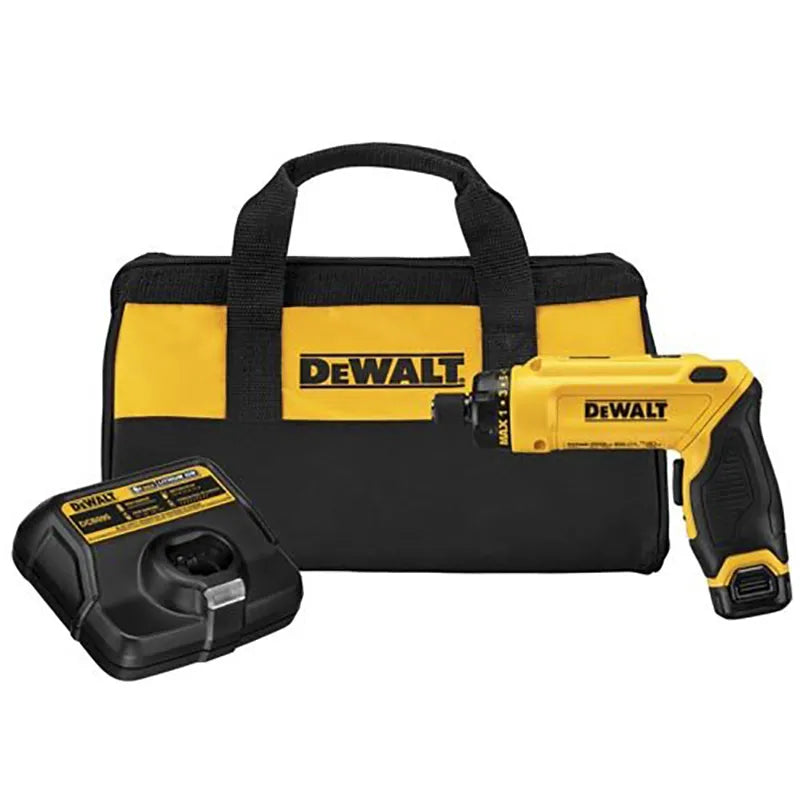 DEWALT DCF680 7.2V Cacciavite Elettrico Pieghevole Al Litio Ricaricabile Per Uso Domestico Giroscopico Compatto Mini Trapano A Mano Set