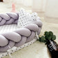 Portable Knot Baby Crib Cushion with Pillow Newborn Sleeping