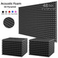 48Pack 300x300x25mm Studio Acoustic Foam Soundproofing