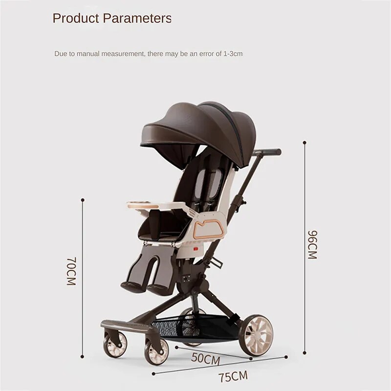 Stroller Can Be Seated and Lying Down