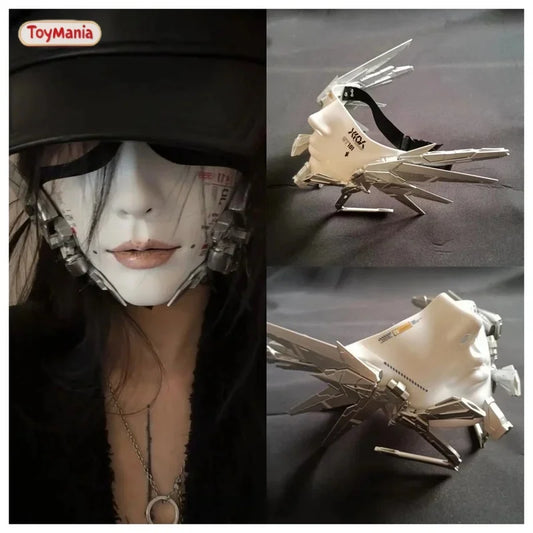 Cosplay Maschera di moda a mezza faccia modificata Ji meccanica Mg Freedom 2.0