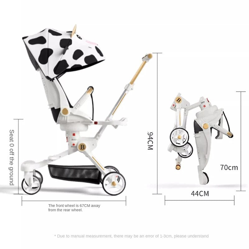 Baby Stroller is Portable and Foldable