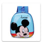 Borsa da scuola Mickey Mouse carina impermeabile ad alta capacità con guscio rigido