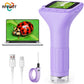 Microscopio digitale portatile RIVGOT con schermo IPS da 2 pollici 1000x, mini microscopio USB portatile tascabile HD compatibile con PC per l'educazione scientifica, regalo di compleanno divertente, giocattolo adatto per bam